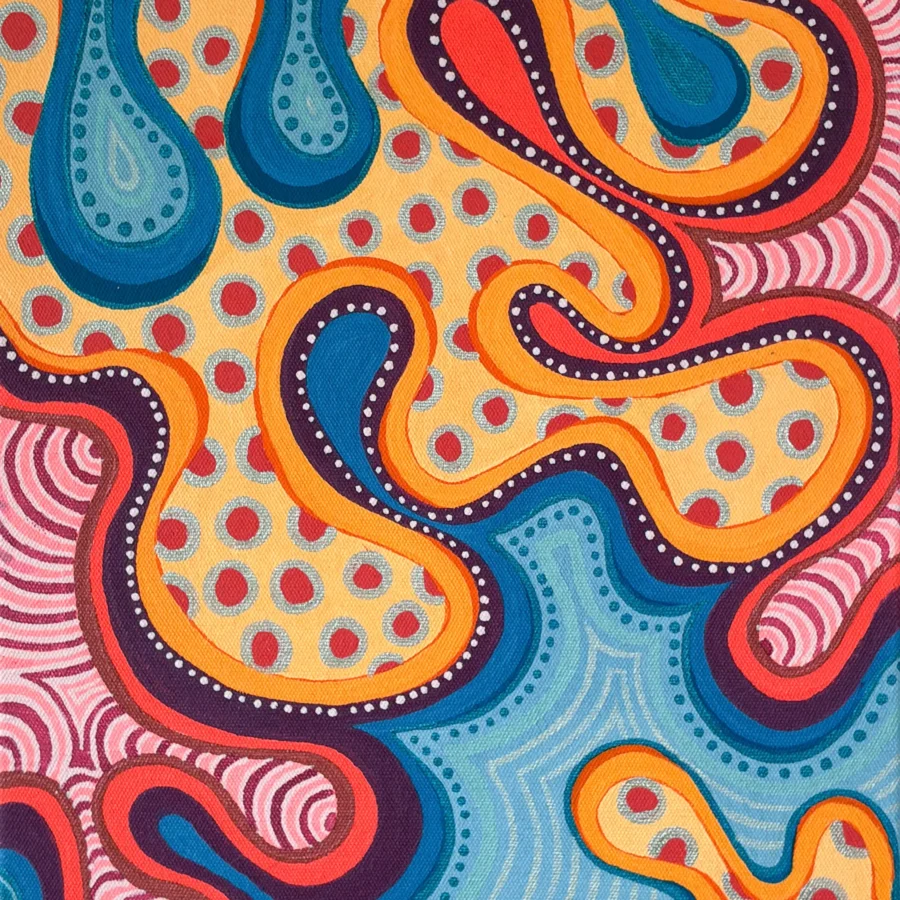 Ligereza, obra abstracta original de Paula Figura