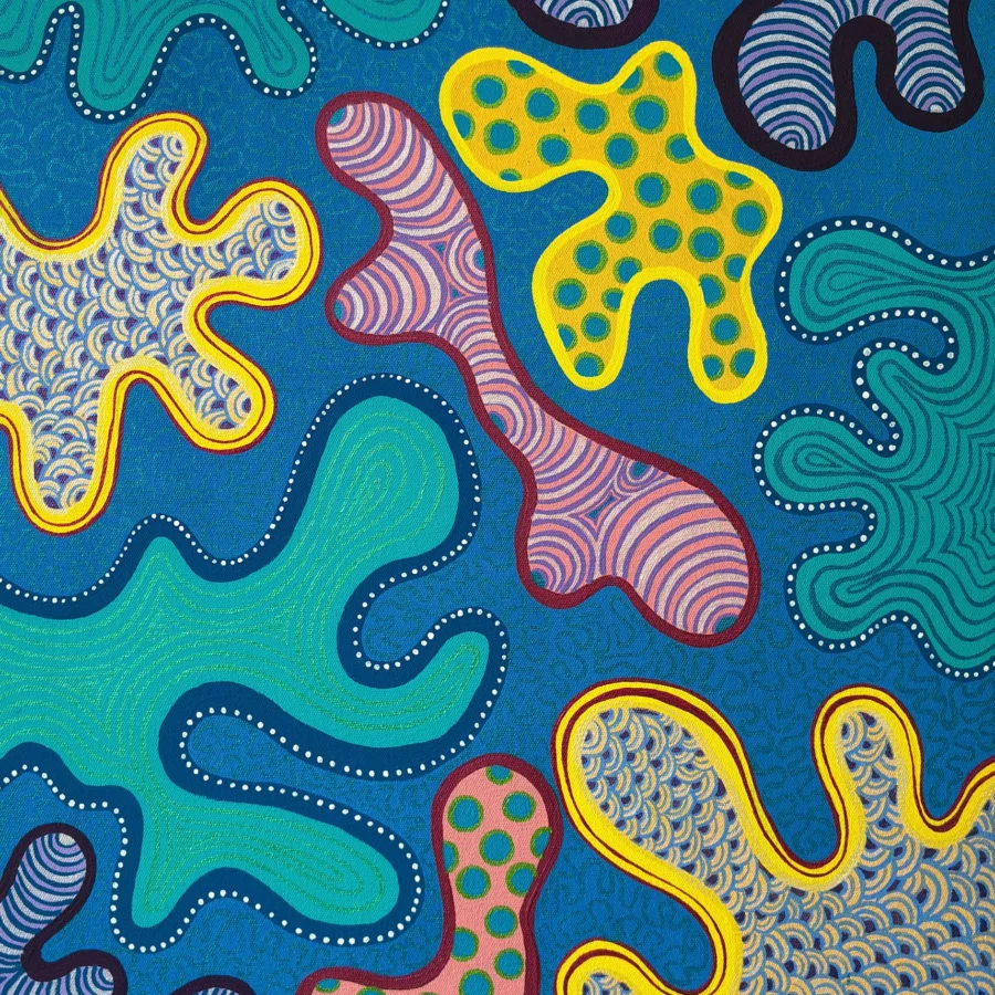 Respiro, obra abstracta original de Paula Figura